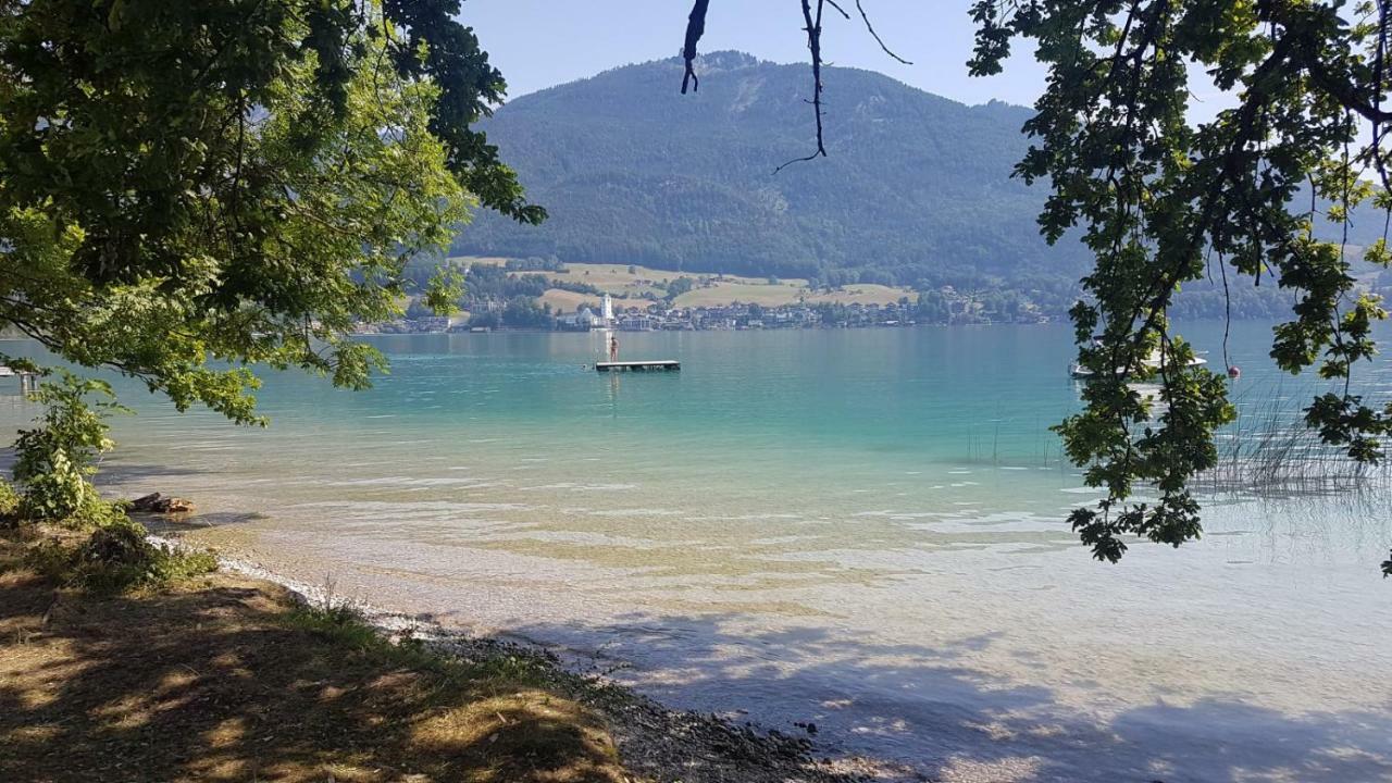 Ferienhaus Grillbauer Abersee Zewnętrze zdjęcie